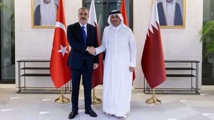 Bakan Fidan Katar'da! El Sani ile görüştü - Gündem