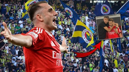 Bu an son defa yaşanmış olabilir! Herkes Kerem Aktürkoğlu'nun görüntüsünü konuşuyor - Spor