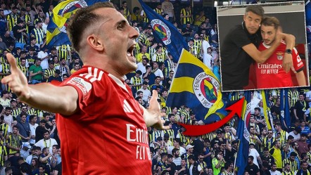 Bu an son defa yaşanmış olabilir! Herkes Kerem Aktürkoğlu'nun görüntüsünü konuşuyor - Spor