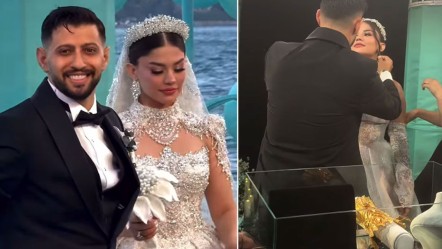 Burak Bulut ve Eda sakız evlendi! Cam kutuda altın şov gündem oldu - Magazin