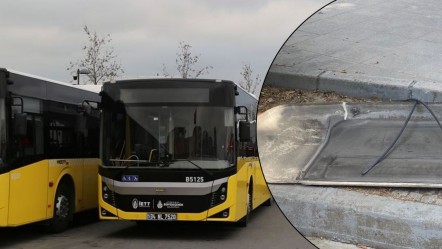 İETT otobüsünden kopan parça can alıyordu! Son anda böyle kurtuldu - 3. Sayfa