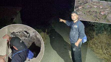 Maceraperest genç 'cinli köy'de sabahladı! Besmeleler çekerek girdiği terk edilmiş evleri kaydetti - Yaşam