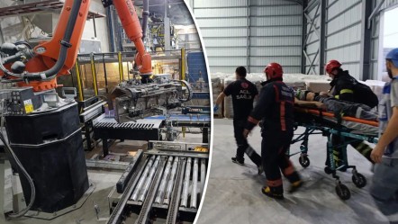 Ordu'da korkunç kaza! Fabrikada makineye sıkışan işçi ağır yaralandı - Gündem