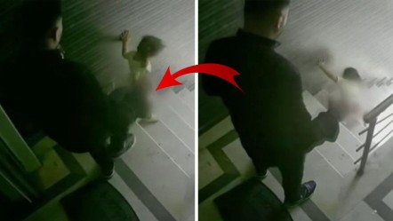 3 yaşındaki kızını tekmeleyip merdivenlerden yuvarlayan cani tahliye edildi - Gündem