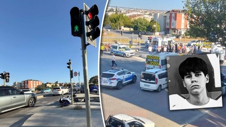Silivri'de feci kaza kamerada! Yola savrulan 17 yaşındaki sporcu kurtarılamadı - Gündem