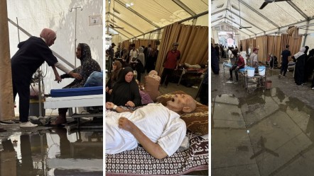 Gazze'de insanlık dramı! İsrail hastanenin altyapısını hedef aldı: Kanalizasyon suları bastı - Dünya