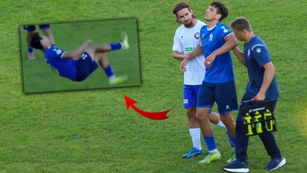 Kulüpten olay taklaya "ibretlik" tepki! Gole sevinirken sezonu kapattı: O anlar kamerada - Spor