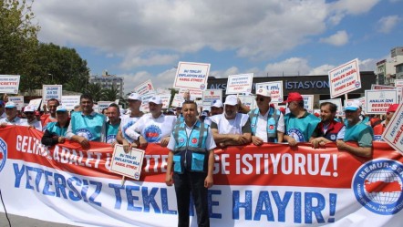 Okmeydanı Cemil Taşcıoğlu Hastanesi çalışanları, Memur-Sen ve Sağlık-Sen İstanbul şubelerinden ortak basın açıklaması: Kararlılığımızı göstermek için buradayız - Gündem