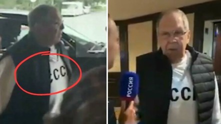 Rus medyası yayınladı! Tarihi buluşma öncesi Lavrov'un giydiği kazak dikkatlerden kaçmadı - Dünya