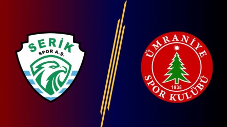 Serik Spor - Ümraniyespor maçı hangi kanalda, saat kaçta canlı yayınlanacak? Trendyol 1. Lig - Haberler