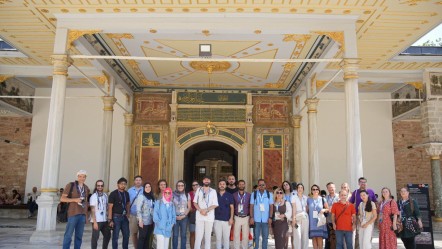 Tarihi alanları gezdiler! 16 ülkeden arkeologlar kültürel mirası keşfetti - Kültür - Sanat