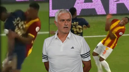 Kırmızı kart mı değil mi? Mourinho soyunma odasına gitti, tartışmalı anlar - Spor