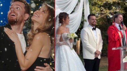 Alper Rende ve Betül Çakmak ‘evet’ dedi, nikah memuru İlker Ayrık oldu - Magazin