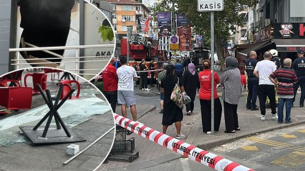 Bağdat Caddesi'nde patlama! Güzellik merkezi savaş alanına döndü - Gündem