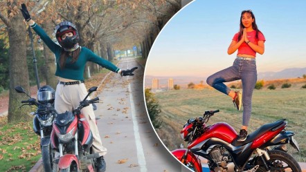 Motosiklet tutkusu sonu oldu! 26 yaşındaki Eda'nın ölümü kahretti - 3. Sayfa