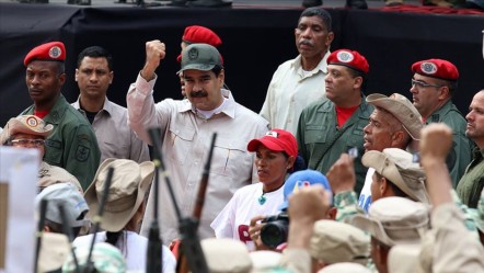 ABD başına 50 milyon dolar ödül koymuştu: 4,5 milyon milis Maduro'yu koruyacak! - Dünya