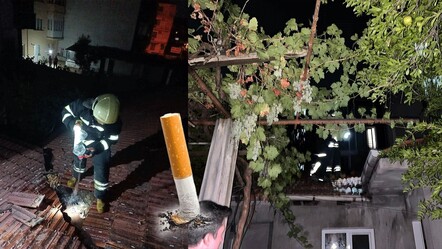 Sigara izmariti itfaiyeyi alarma geçirdi! Yangın paniği, felaketinin önüne geçildi - 3. Sayfa