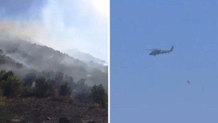 Hakkari'de orman yangını! Ekipler bölgede - Gündem