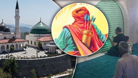 Nurdağı iki yıldır bugünü bekliyordu! Cennetle müjdelenen 10 kişiden biriydi... Hazreti Ukkaşe Türbesi açıldı - Yaşam