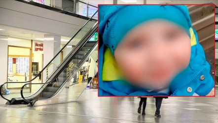 AVM'de yürüyen merdiven dehşeti! 2 yaşındaki çocuğun kolu koptu - Dünya