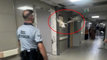 Bursa'da hastanede ilginç anlar! Acile uçarak girdi, ortalığı birbirine kattı - Yaşam