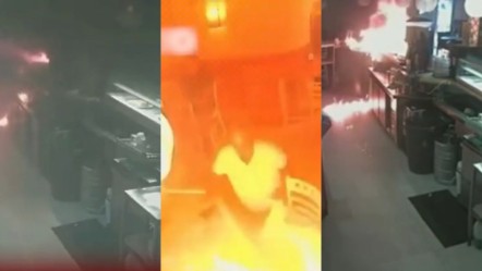 İspanya'da şaka gibi olay! Siparişi istediği gibi gelmeyince kafeyi ateşe verdi: O anlar kamerada - Dünya
