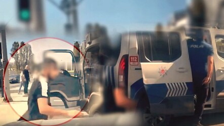 İstanbul'da trafik magandalığına gereği yapıldı! Kamyonetle kadın sürücünün önünü kesen şahıs yakalandı - 3. Sayfa