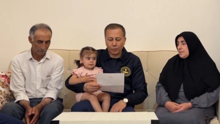 Yerlikaya'dan şehit ailesine ziyaret! Erdoğan'ın mektubunu okudu - Gündem