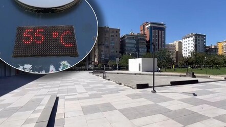 Sıcaktan kavruluyorlar! Bir kentimizde termometreler 55 dereceyi gördü - Gündem