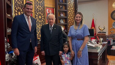 3 yaşındaki Hilal'in hayali şaşırttı: MHP lideri Bahçeli'yle yüz yüze! - Gündem