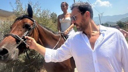 Gelin ata bindi! Oyuncu Bestemsu Özdemir ile basketbolcu Ersin Görkem evleniyor - Magazin