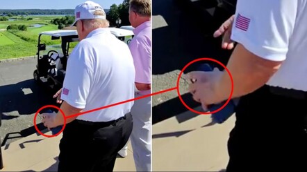 Oval Ofis’te sakladı, golf sahasında yakalandı: Trump’ın morlukları büyüyor! - Dünya