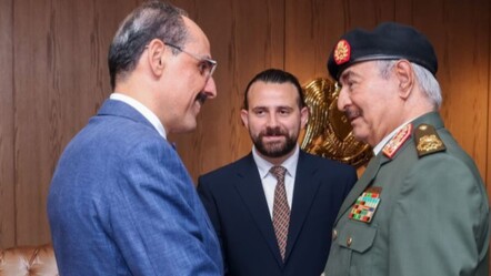 Yunanistan alarmda! MİT Başkanı Kalın, Halife Hafter ile Bingazi'de ne konuştu? - Dünya