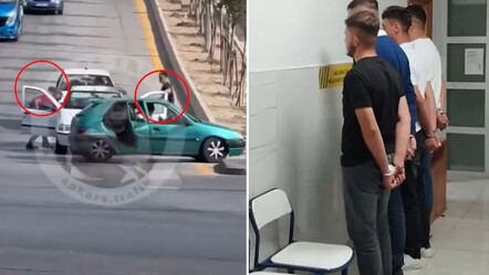 Asfalt zorbalarına gereği yapıldı! Gündem olan görüntülerin ardından kıskıvrak yakalandılar - Gündem