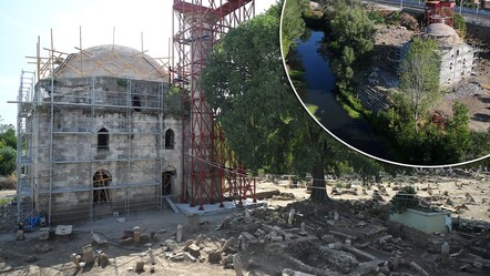 Harabe haldeydi, bittiğinde kayıkla gidilecek! Evliya Kasımpaşa Camii ayağa kalkıyor - Kültür - Sanat