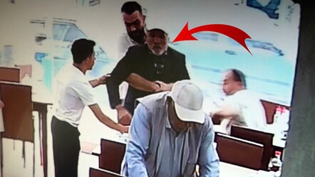 Yemek yerken canından oluyordu! "Heimlich ülkesiyiz" sözünün hakkını verdi - Gündem