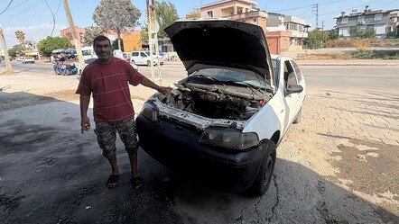 Adana'da akıllara durgunluk veren olay! Tamirciye bırakılan aracın motoru çalındı - Yaşam