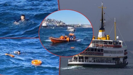 Boğulmak üzereyken son anda fark edildi! Eminönü vapurunda endişe dolu anlar - Gündem