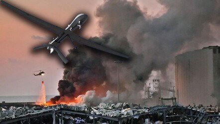 Düşen bomba yüklü İHA inceleme sırasında patladı! 2 Lübnan askeri hayatını kaybetti - Dünya