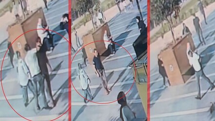 Husumetlini tek yumrukla yere serdi! Çevredekiler şoka girdi: O anlar kamerada - 3. Sayfa