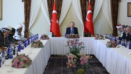 Cumhurbaşkanı Erdoğan, Dünya Müslüman Alimler Birliği Heyetini kabul etti - Gündem