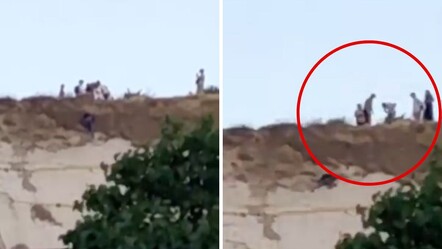 Nevşehir'de korku dolu anlar! Dengesini kaybeden turist vadiye düştü: O anlar kamerada - 3. Sayfa