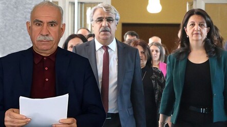 Öcalan'la görüşen DEM heyetinden açıklama: Yeni bir aşamaya vurgu yaptı - Gündem