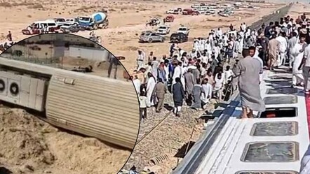Mısır'da tren raydan çıktı! 3 ölü 94 yaralı var - Dünya