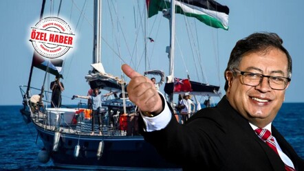 Kolombiya liderinden Küresel Gazze filosuna büyük destek! - Dünya
