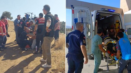 Aydın'da dinamit yüklü kamyon devrildi! Kontrollü imha sırasında patlama: Yaralılar var! - Gündem