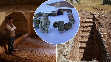 Mezar odasında bulunan figür heyecanlandırdı! Arkeologların karşısına ilk defa çıktı - Kültür - Sanat
