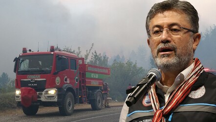 Alevlerle mücadele sürüyor! Bakan Yumaklı son durumu açıkladı - Gündem