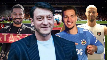 Yıldızlar Süper Lig'e akın etti! Mesut Özil'den 'marka değeri' vurgusu - Spor