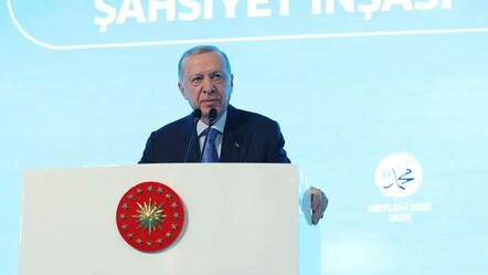 Cumhurbaşkanı Erdoğan, Mevlid-i Nebi Haftası Açılış Programı'nda konuşuyor  - Gündem